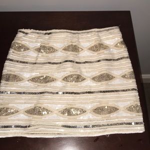 Sequin skirt